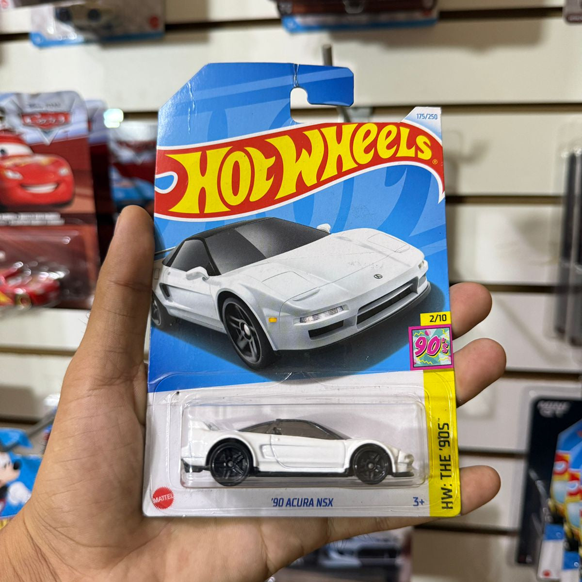 HW Básico 90' Acura Nsx - Tarjeta dañada