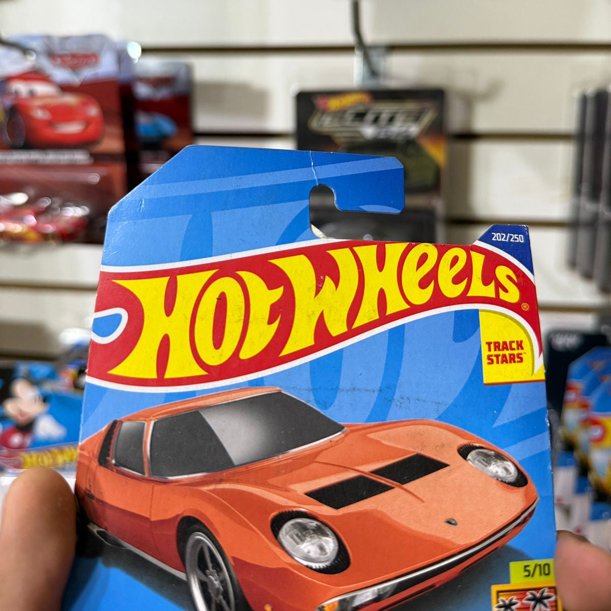 HW Básico 71' Lamborguini Miura Sv - Tarjeta dañada