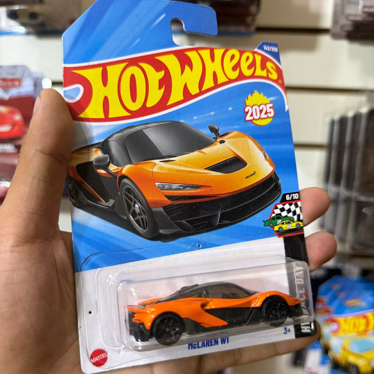 HW Básico Mclaren W1 - Tarjeta dañada