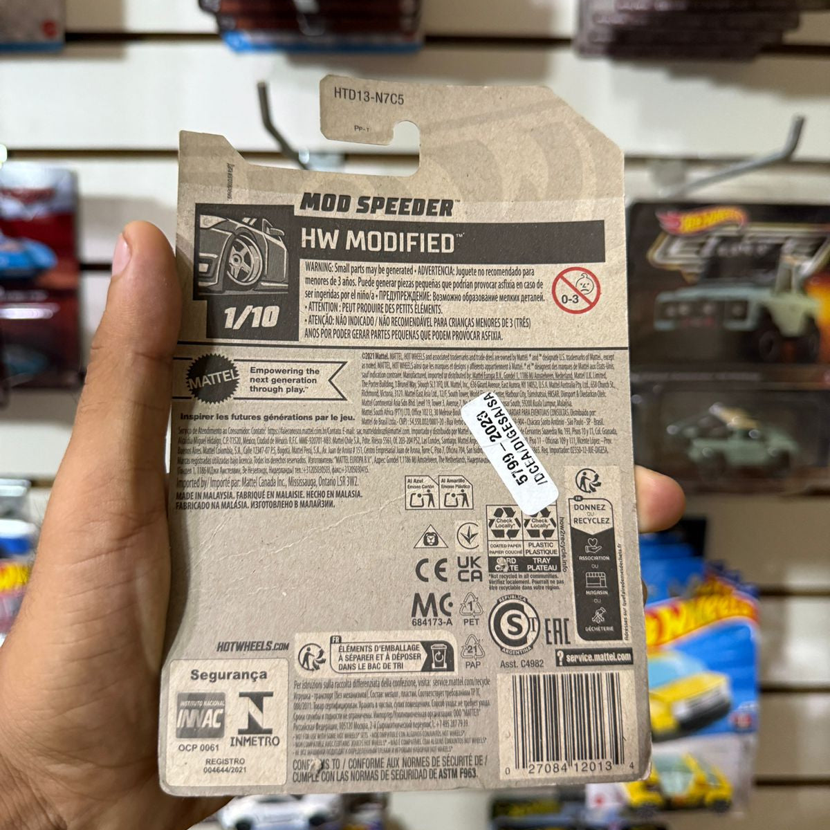 HW Básico Mod Speeder - Tarjeta dañada