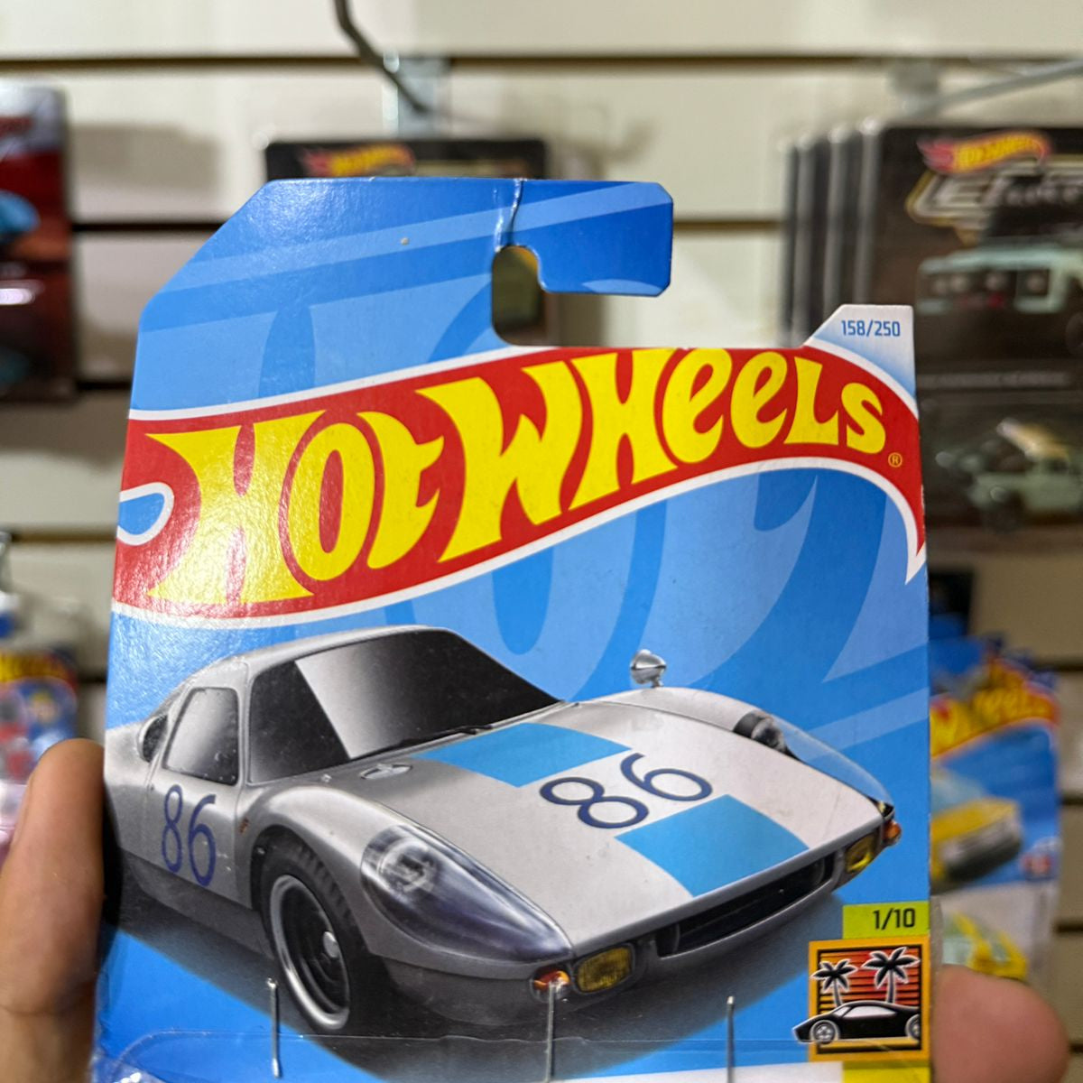 HW Básico Porsche 904 Carrera Gts - Tarjeta dañada