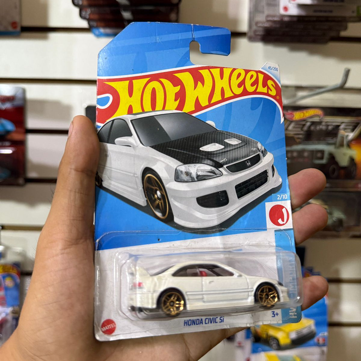HW Básico Honda Civic si - Tarjeta dañada