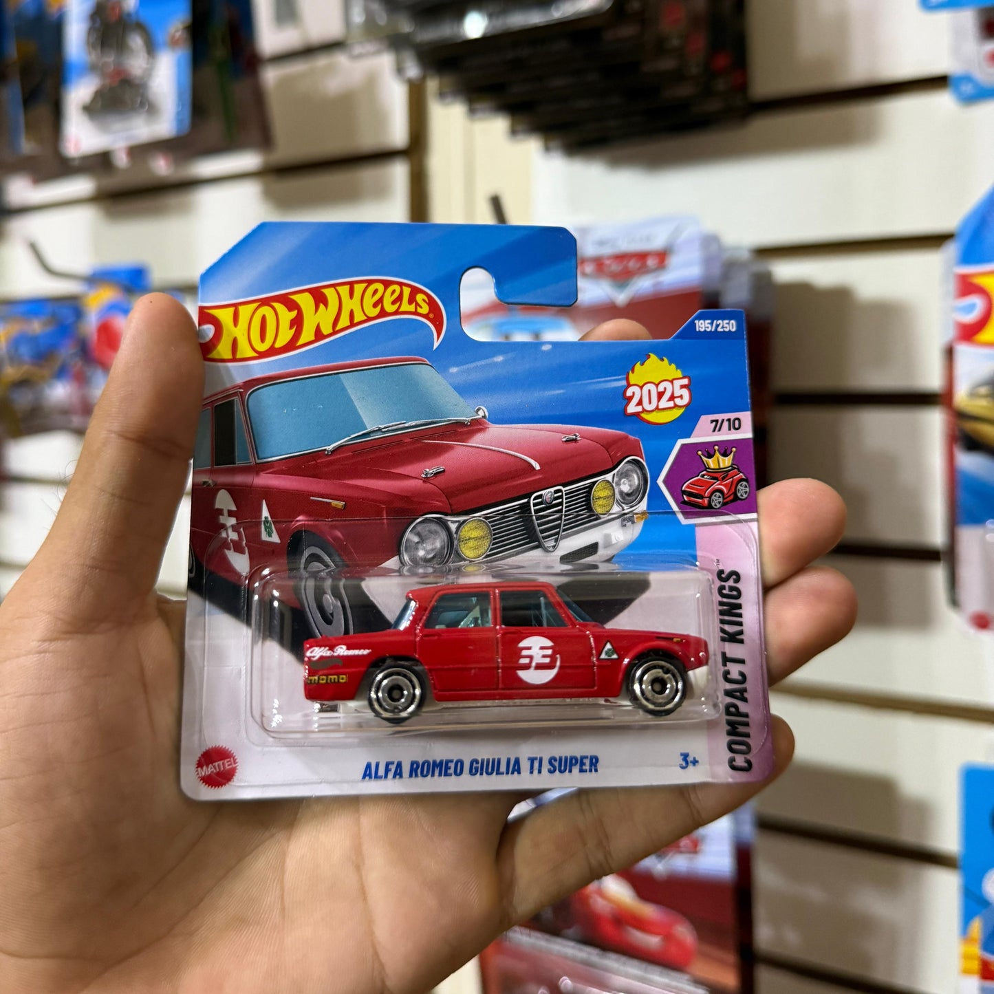 HW Básico Alfa Romeo Giulia - Tarjeta Europea