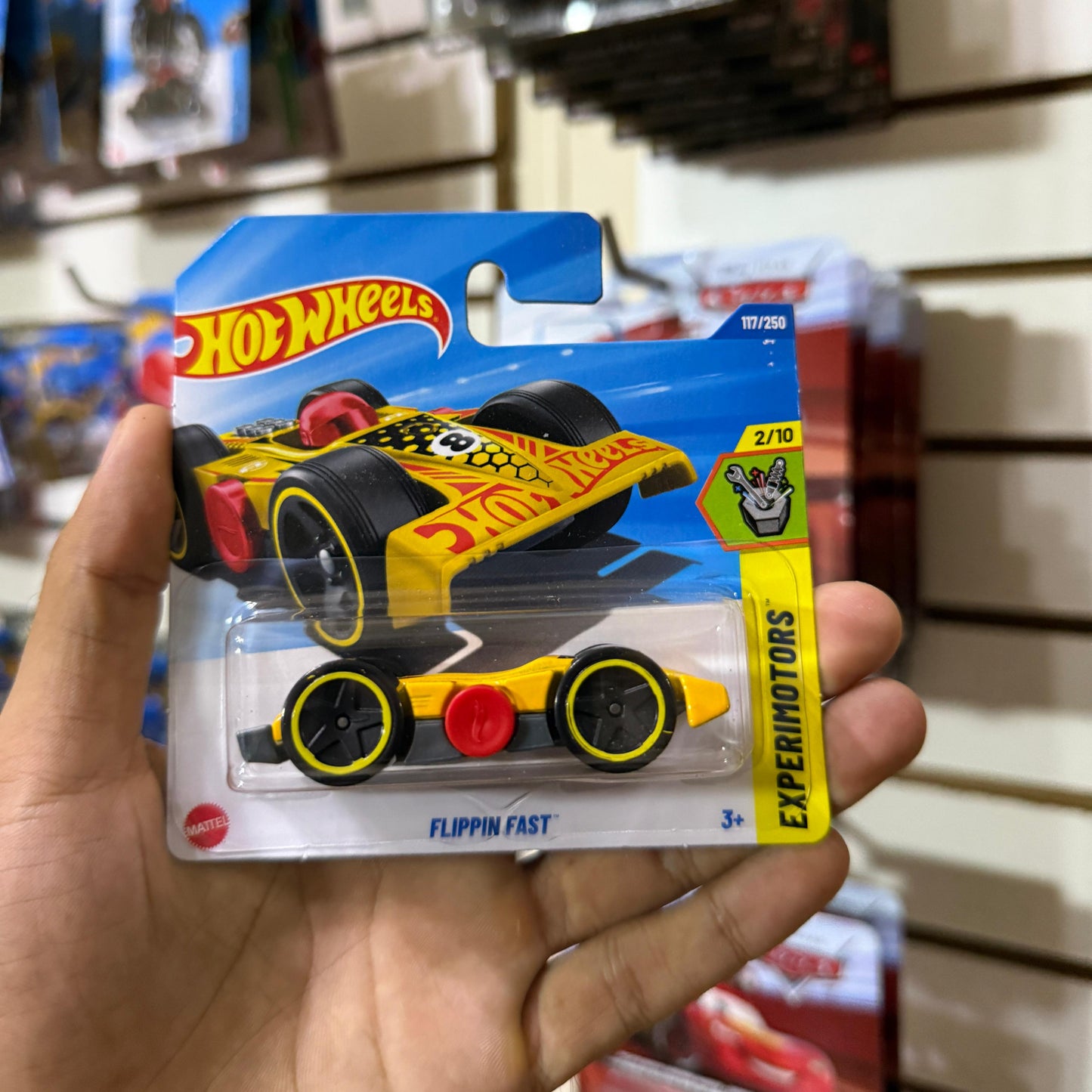 HW Básico Flippin Fast - Tarjeta Europea