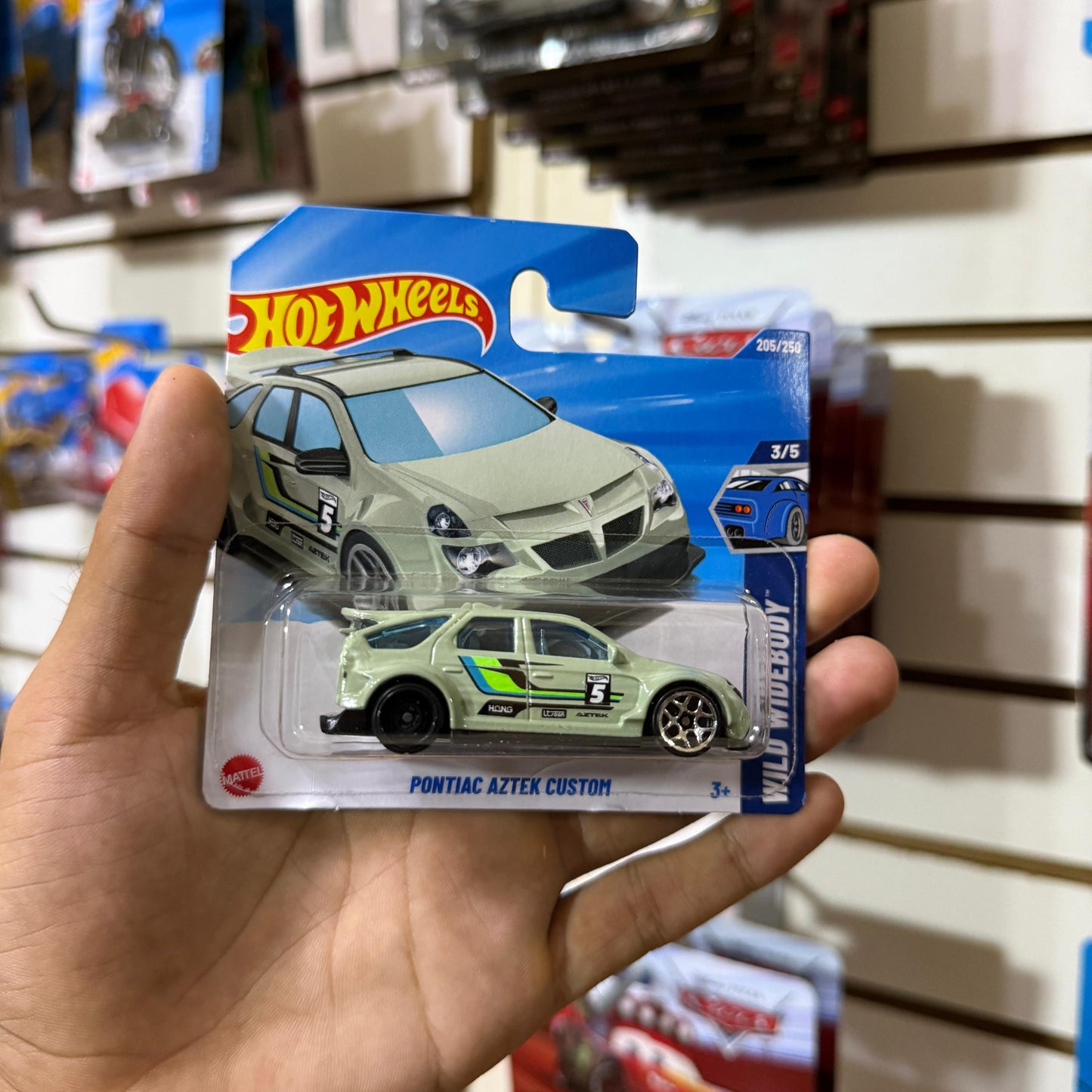 HW Básico Pontiac Aztek Custom - Tarjeta Europea