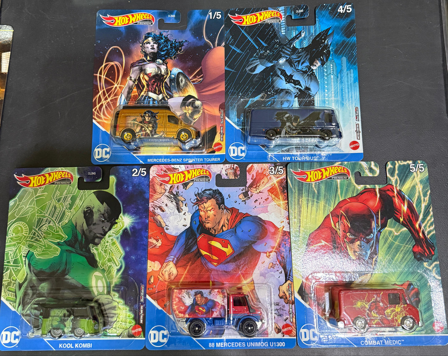 Serie Hot Wheels 2021 Pop Culture M DC Comic - Llantas de goma