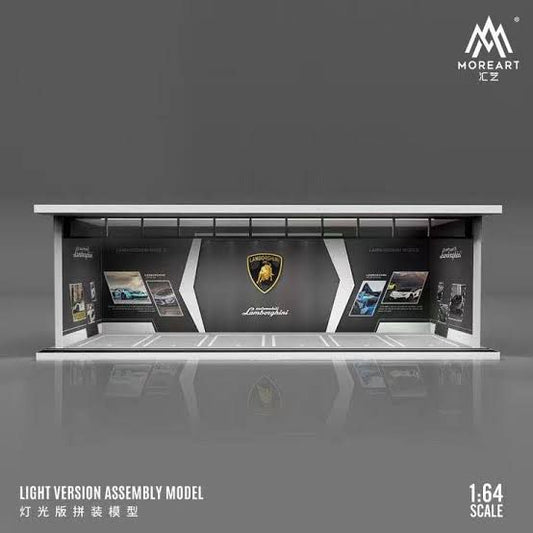 Diorama Lamborguini Para 6 Autos 1:64 Moreart
