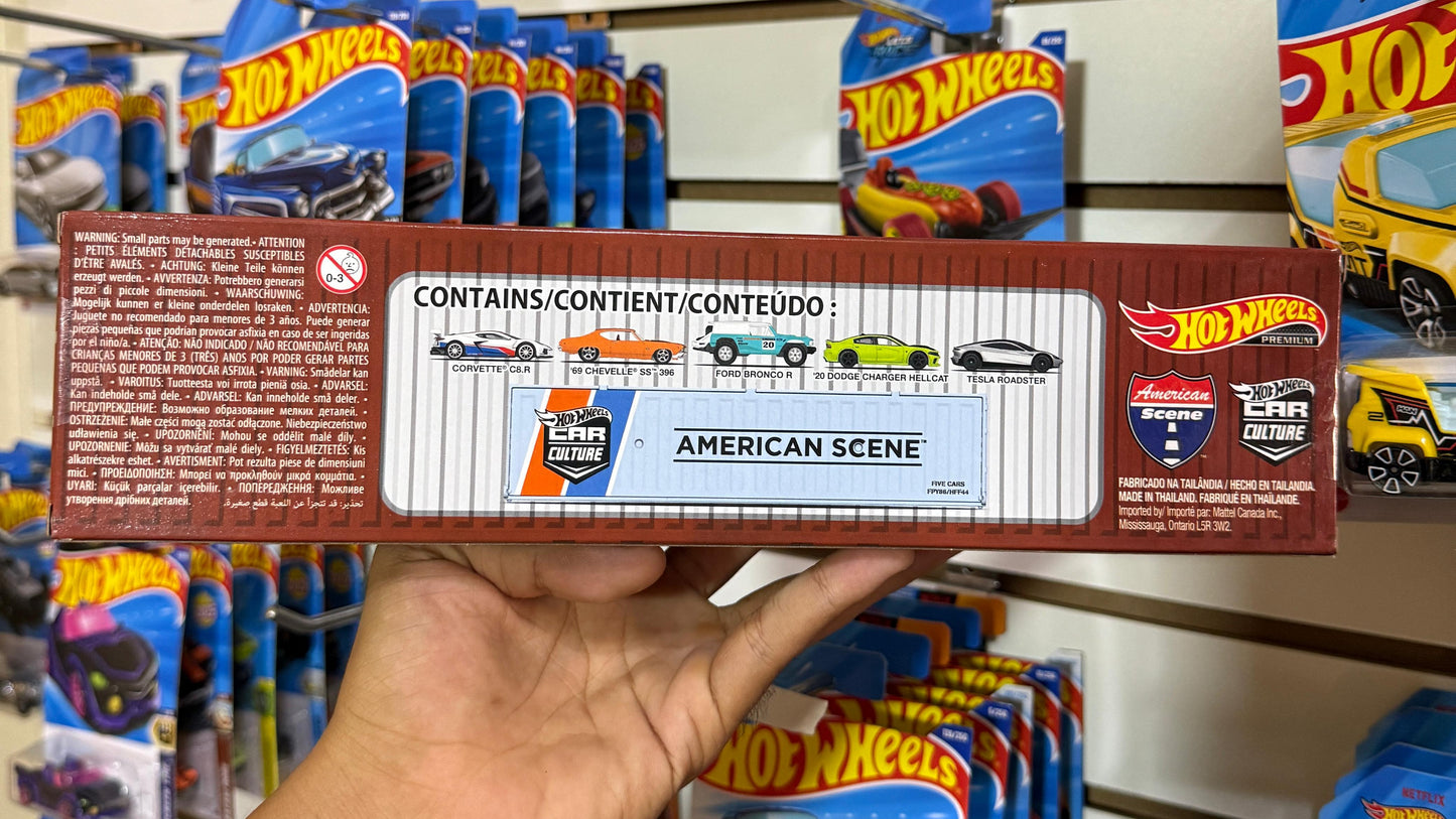 HW Contenedor American Scene 5Pcs