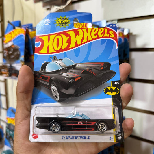 HW Básico Tv Series Batmobile-Negro