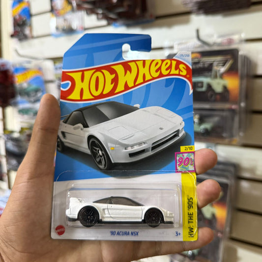 HW Básico 90' Acura Nsx Blanco