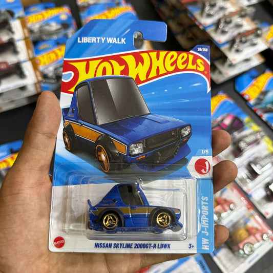HW Básico Nissan Skyline 2000Gtr Lbwk Azul