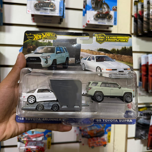 HW Team Transport 18' Toyota 4Runner Y 89'Toyota Supra