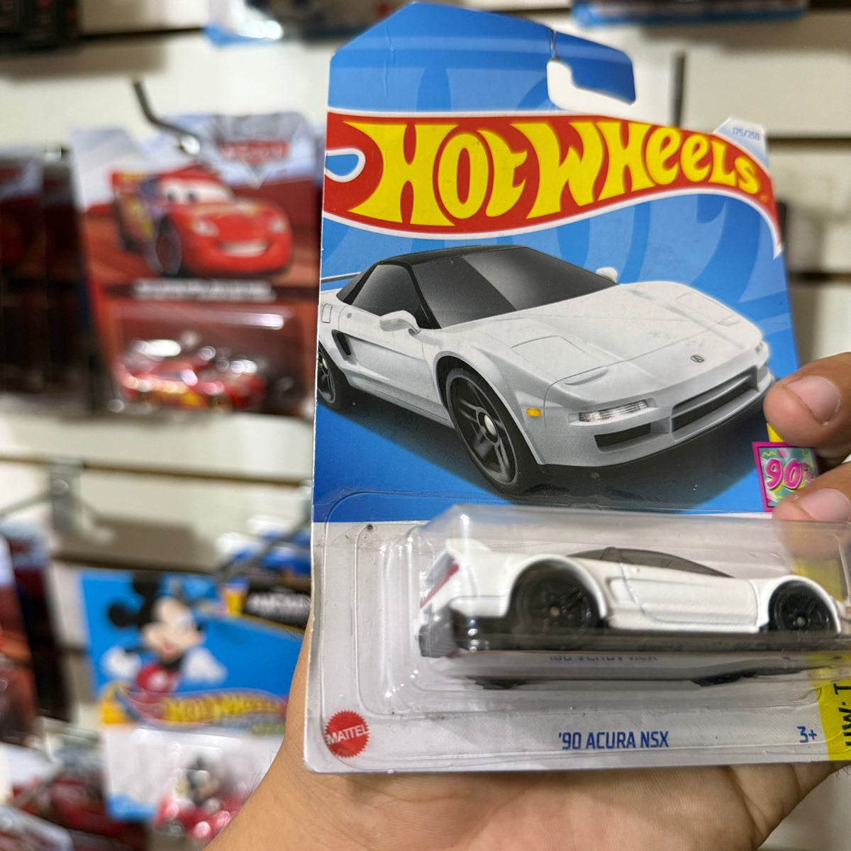 HW Básico 90' Acura Nsx - Tarjeta dañada