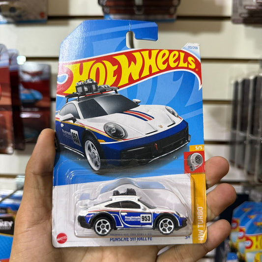 HW Básico Porsche 911 Rallye - Tarjeta dañada