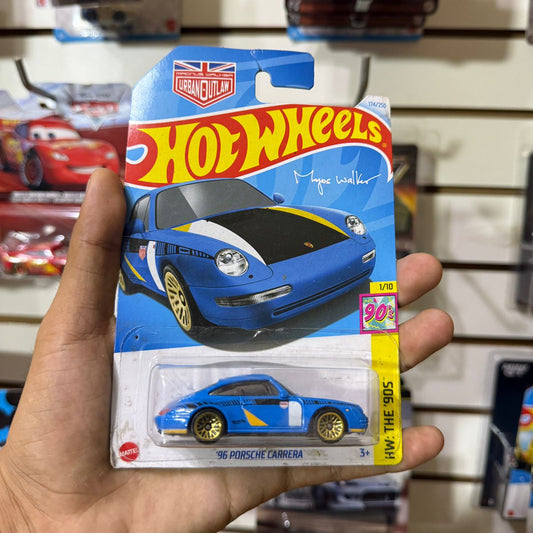 HW Básico 96' Porsche Carrera - Tarjeta dañada