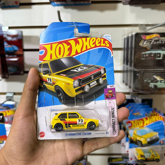 HW Básico 73' Honda Civic Custom - Tarjeta dañada