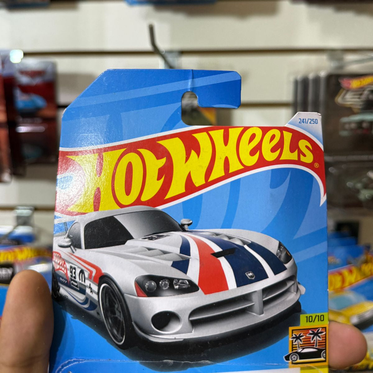 HW Básico Dodge Viper Srt10 Acr - Tarjeta dañada