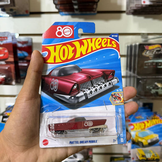 HW Básico Mattel Dream Mobile - Tarjeta dañada