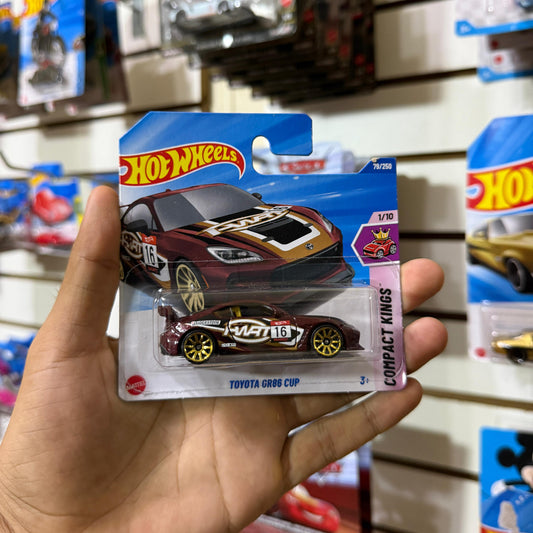 HW Básico Toyota Gr86 cup - Tarjeta Europea
