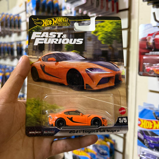 HW Premium Toyota GR Supra Rápidos y Furiosos