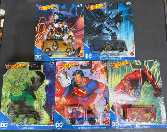 Serie Hot Wheels 2021 Pop Culture M DC Comic - Llantas de goma