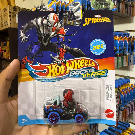 HW Raceverse de Marvel Venomized Spiderman
