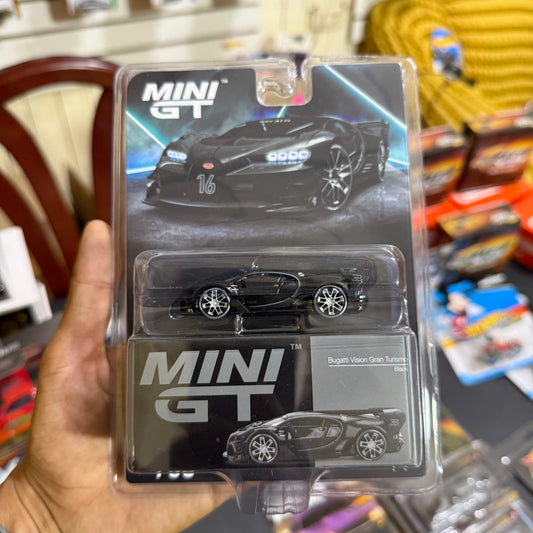 MiniGT Bugatti Vision Gran Turismo Black